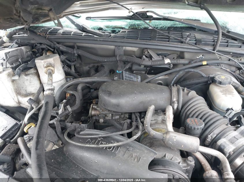 2001 Chevrolet Blazer Lt VIN: 1GNDT13W11K256868 Lot: 43829941