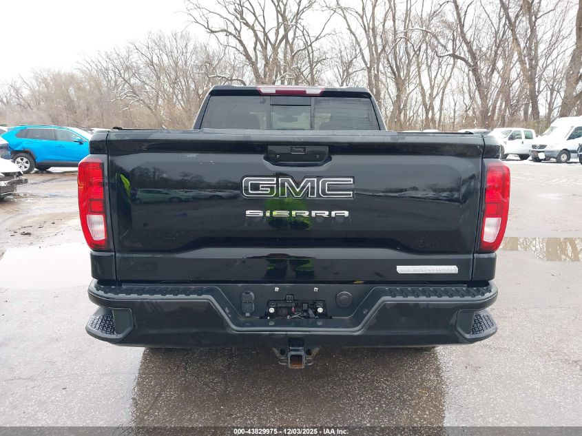 2020 GMC Sierra 1500 4Wd Standard Box Elevation VIN: 1GTV9CED1LZ325443 Lot: 43829975