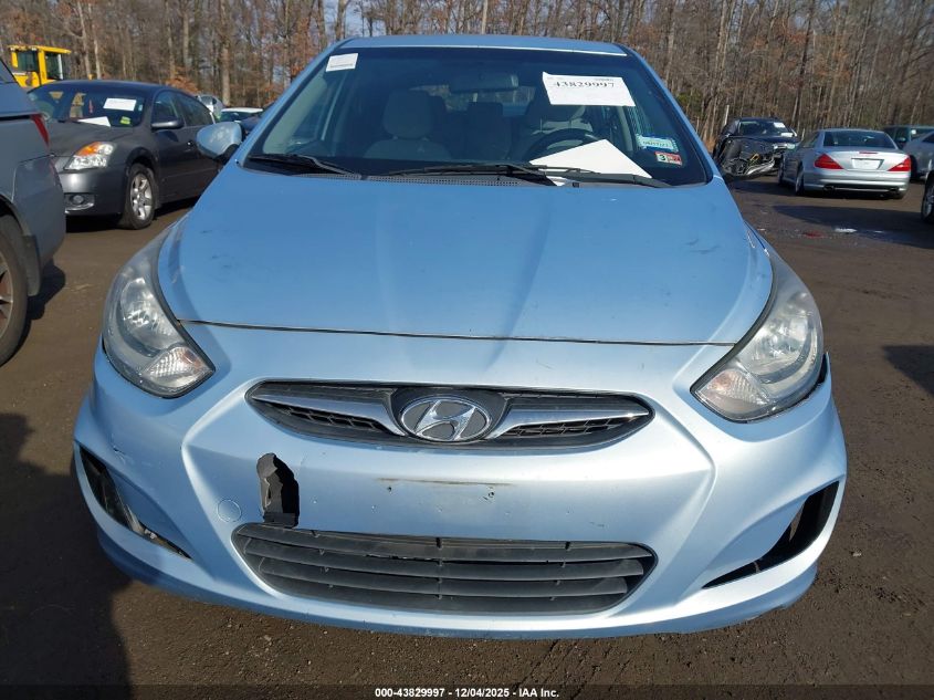 2013 Hyundai Accent Se VIN: KMHCU5AE7DU074339 Lot: 43829997