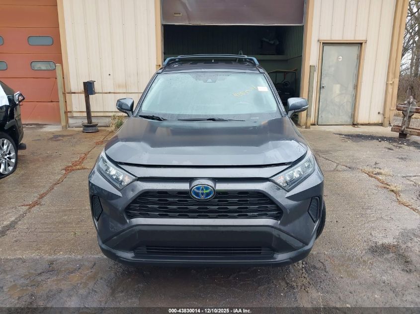 2019 Toyota Rav4 Hybrid Le VIN: 2T3MWRFV0KW038396 Lot: 43830014