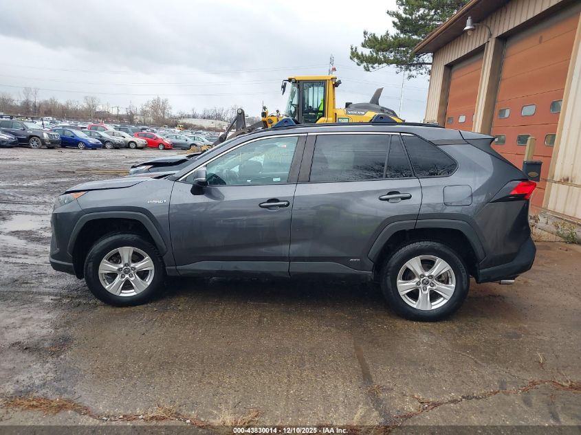 2019 Toyota Rav4 Hybrid Le VIN: 2T3MWRFV0KW038396 Lot: 43830014