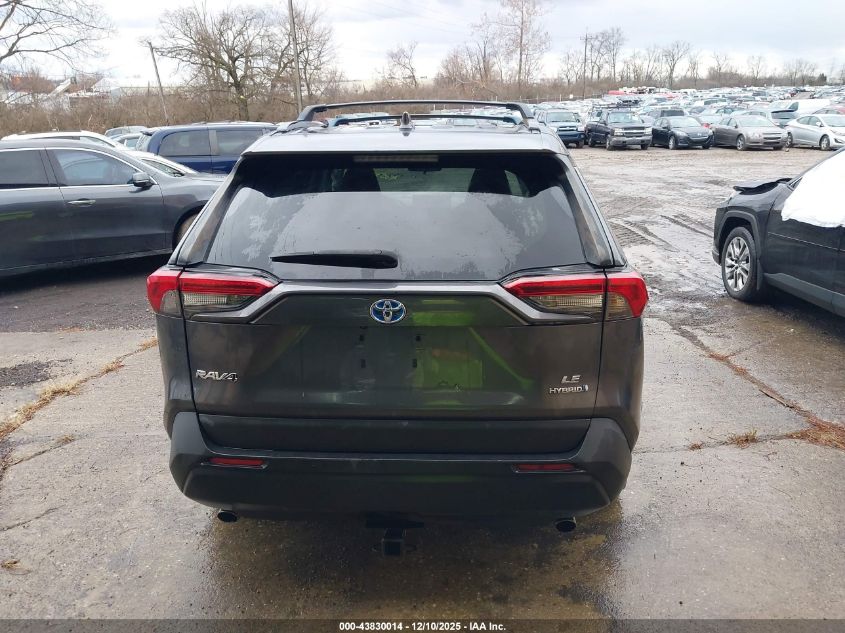 2019 Toyota Rav4 Hybrid Le VIN: 2T3MWRFV0KW038396 Lot: 43830014