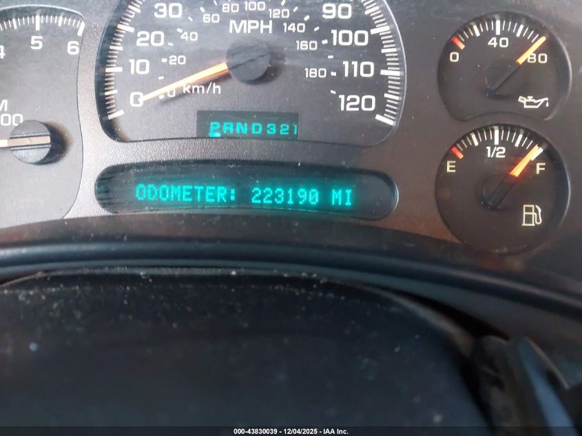 2005 GMC Sierra 1500 Sle VIN: 2GTEK13T551386387 Lot: 43830039