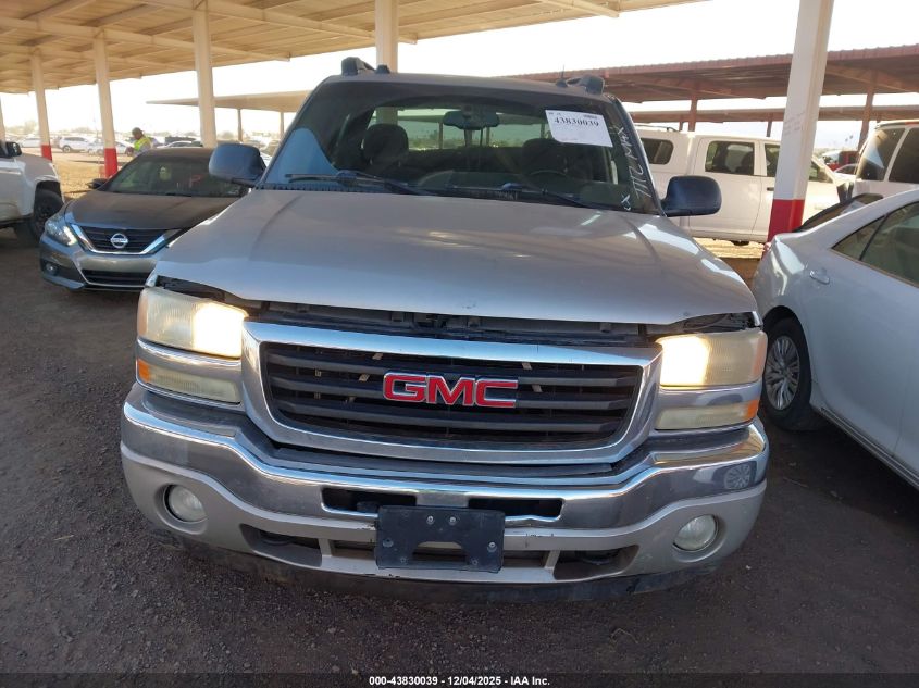 2005 GMC Sierra 1500 Sle VIN: 2GTEK13T551386387 Lot: 43830039