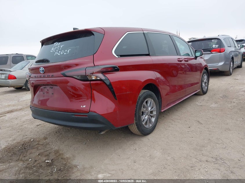 5TDKRKEC1SS228005 2025 TOYOTA SIENNA photo no. 4