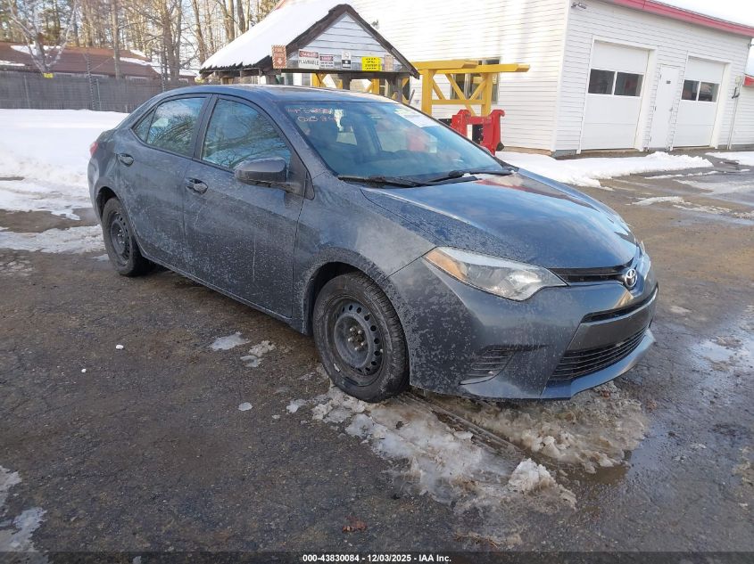 TOYOTA COROLLA LE