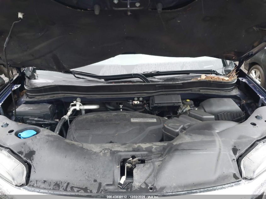 2016 Honda Pilot Touring VIN: 5FNYF6H9XGB073654 Lot: 43830112