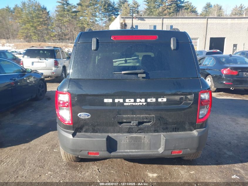 2021 Ford Bronco Sport Big Bend VIN: 3FMCR9B69MRB22656 Lot: 43830137