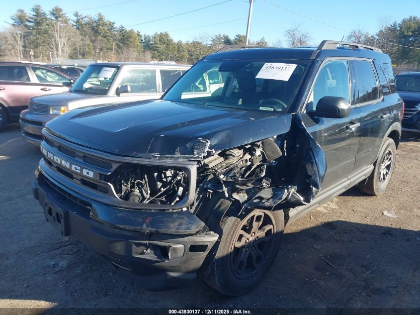 2021 Ford Bronco Sport Big Bend VIN: 3FMCR9B69MRB22656 Lot: 43830137