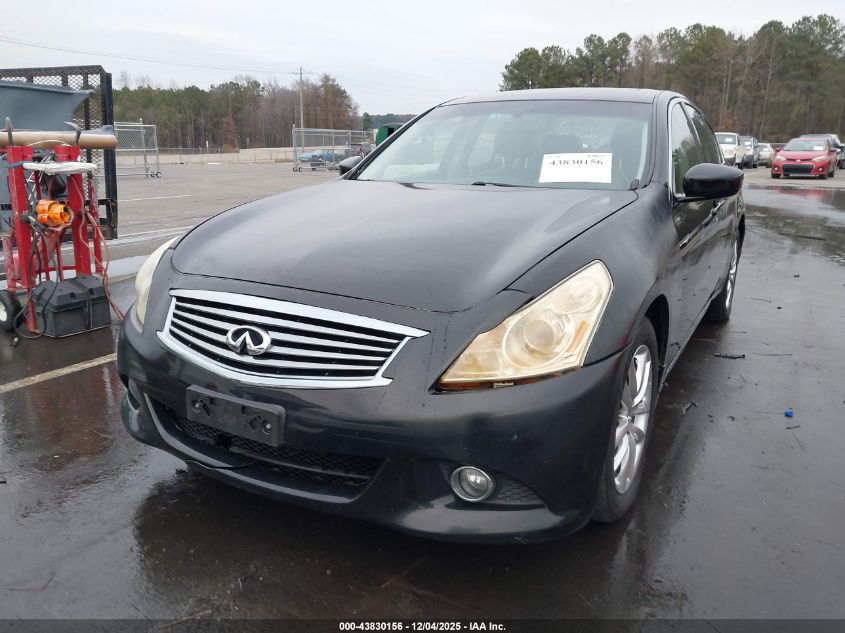 2009 Infiniti G37X VIN: JNKCV61F99M362644 Lot: 43830156