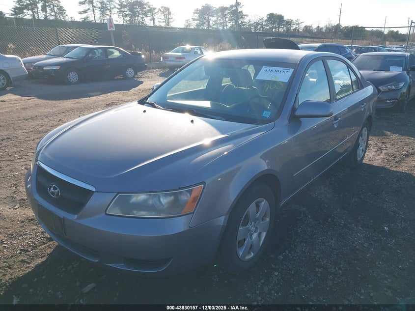 5NPET46C28H299396 2008 HYUNDAI SONATA photo no. 2
