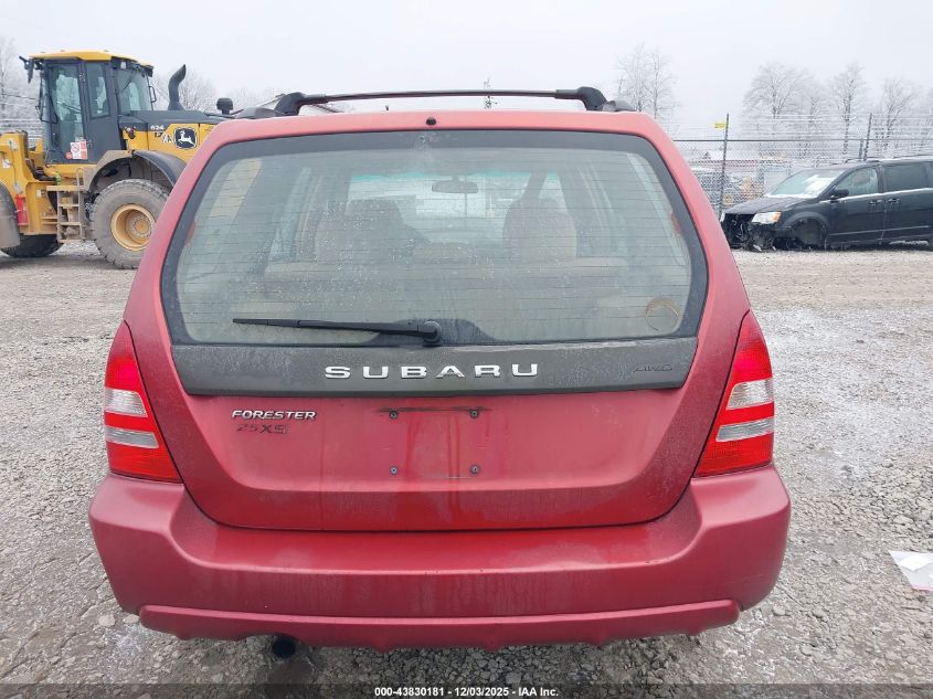 2004 Subaru Forester 2.5Xs VIN: JF1SG65674H730585 Lot: 43830181