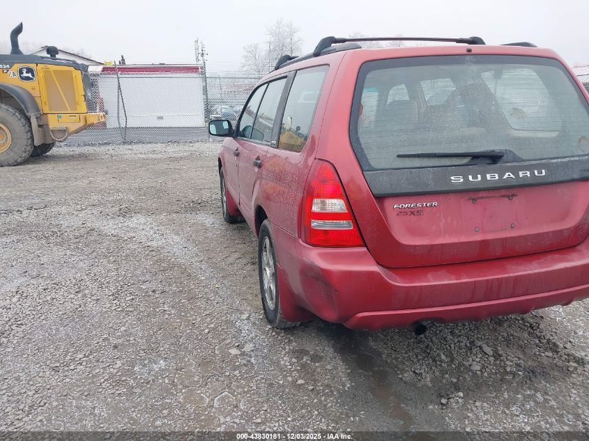 2004 Subaru Forester 2.5Xs VIN: JF1SG65674H730585 Lot: 43830181