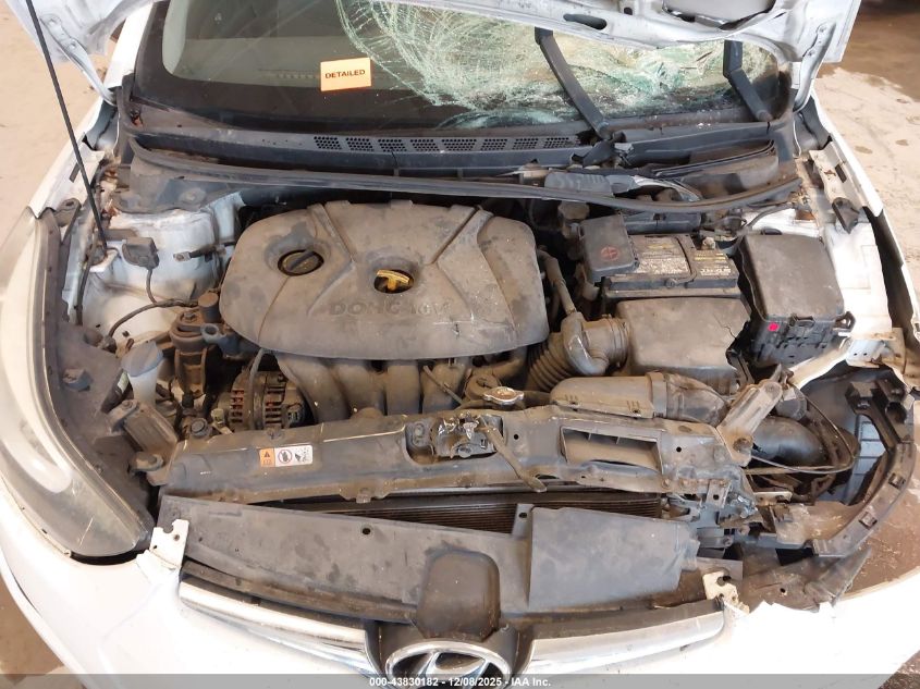 2016 Hyundai Elantra Se VIN: 5NPDH4AE4GH714576 Lot: 43830182