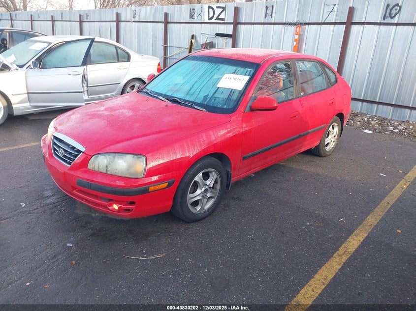 KMHDN56D75U174833 2005 HYUNDAI ELANTRA photo no. 2