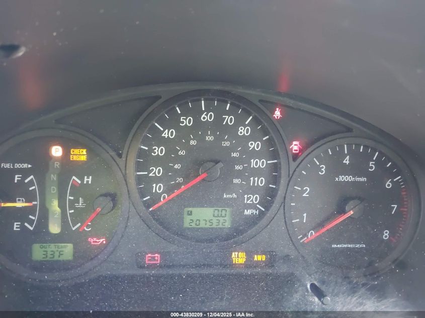 2007 Subaru Impreza Outback Sport Sp Ed VIN: JF1GG63677H810207 Lot: 43830209