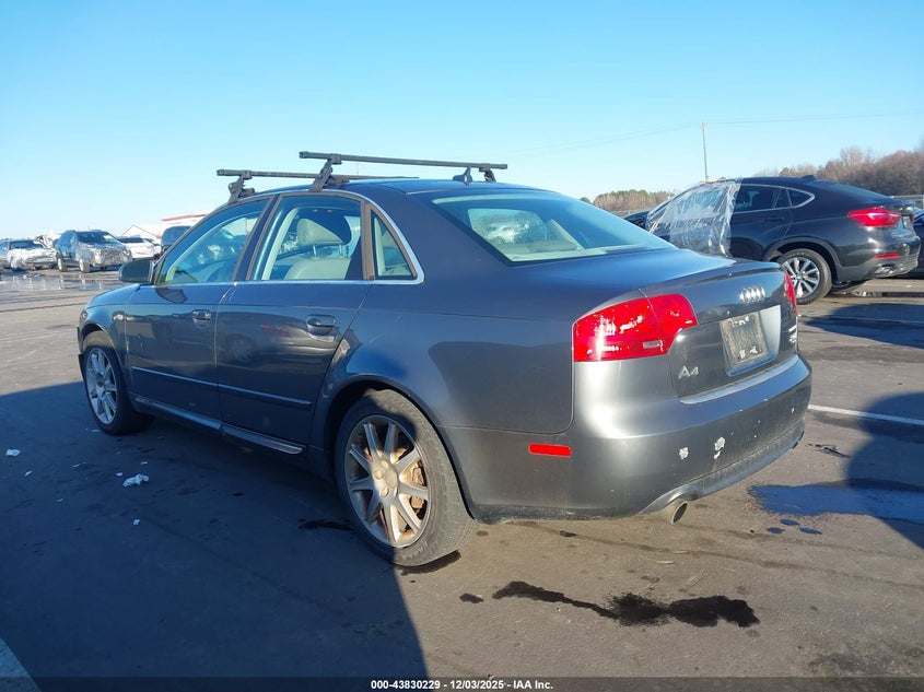 WAUDF78E88A159084 2008 AUDI A4 photo no. 3
