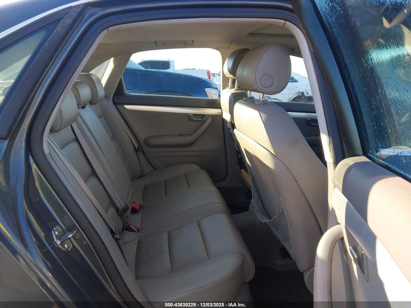 WAUDF78E88A159084 2008 AUDI A4 photo no. 8