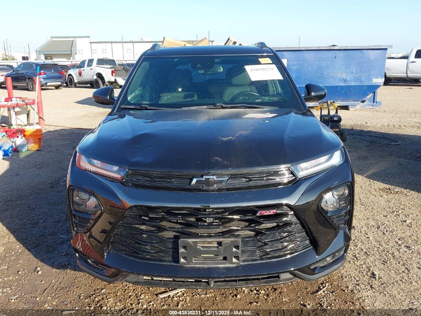 2022 Chevrolet Trailblazer Fwd Rs VIN: KL79MTSL6NB041455 Lot: 43830231
