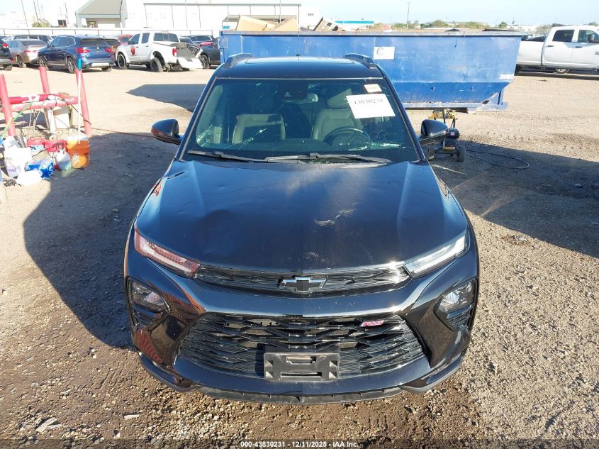 2022 Chevrolet Trailblazer Fwd Rs VIN: KL79MTSL6NB041455 Lot: 43830231