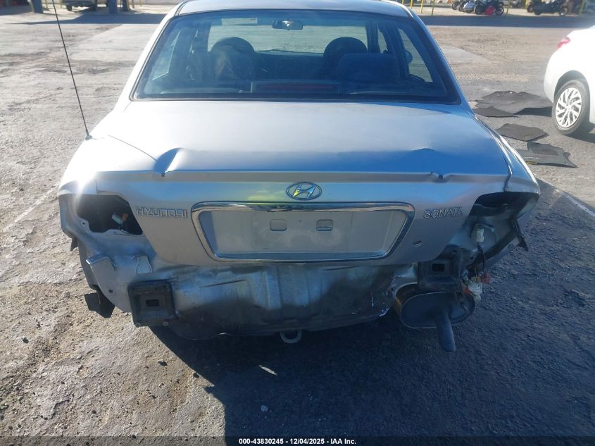 2004 Hyundai Sonata VIN: KMHWF25S14A980199 Lot: 43830245