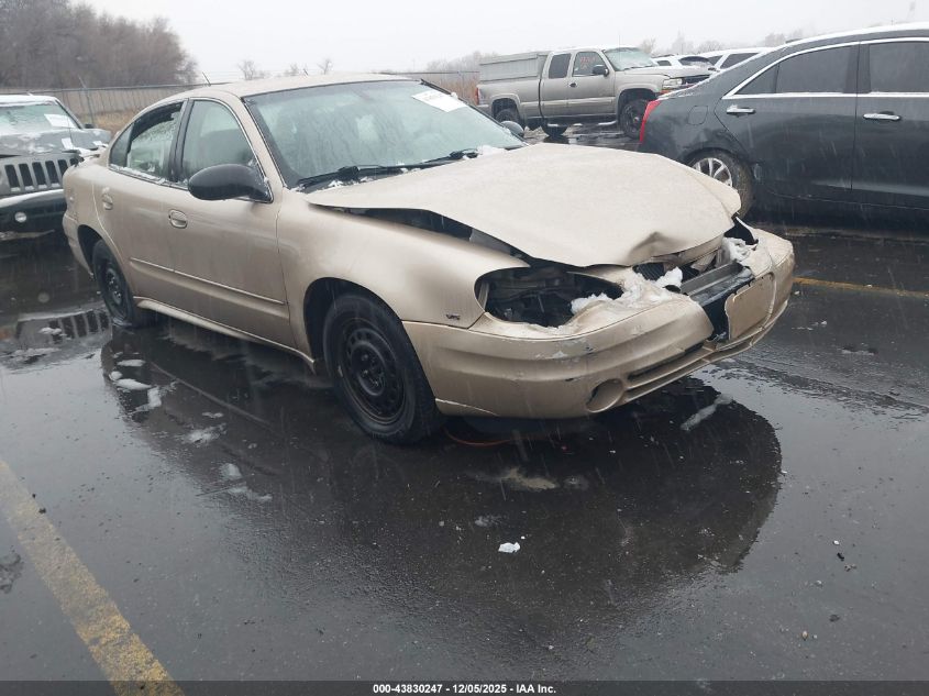 2003 Pontiac Grand Am Se1