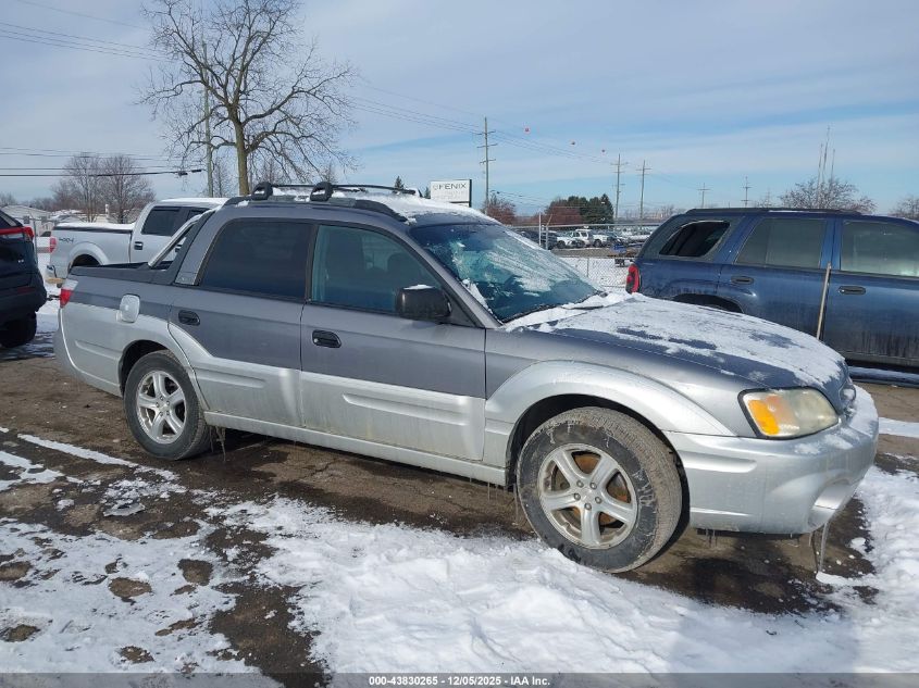 2005 Subaru Baja Sport VIN: 4S4BT62C357100274 Lot: 43830265