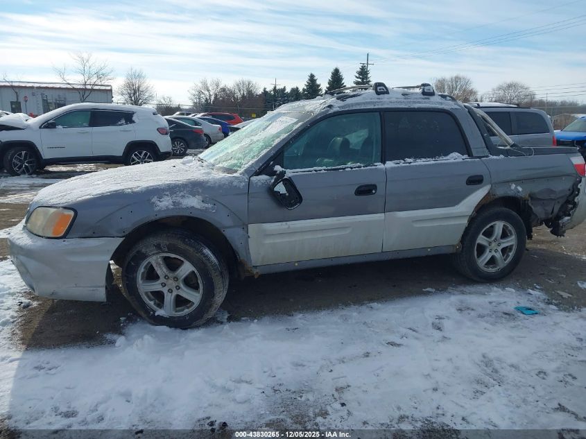 2005 Subaru Baja Sport VIN: 4S4BT62C357100274 Lot: 43830265