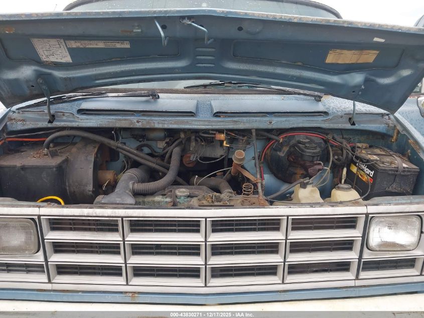1986 Dodge Ram Van B350 VIN: 2B7JB33T1GK611511 Lot: 43830271