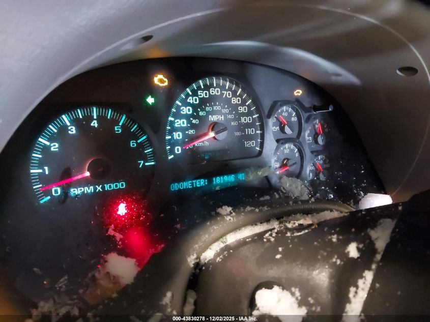 2005 Chevrolet Trailblazer Lt VIN: 1GNDT13S252231660 Lot: 43830278