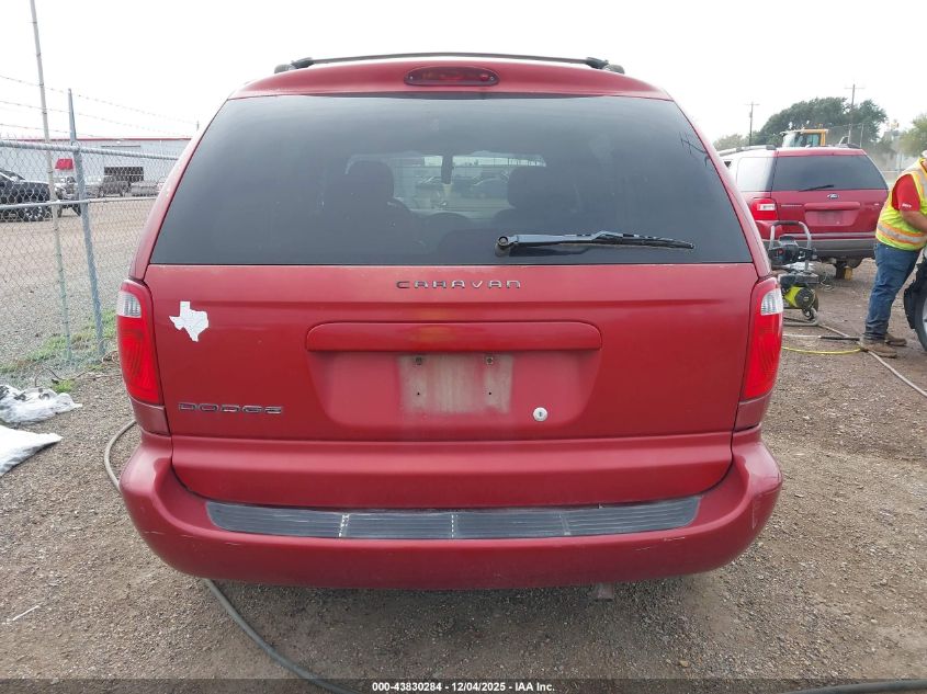 2006 Dodge Caravan Sxt VIN: 1D4GP45R66B609568 Lot: 43830284