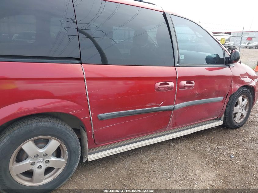 2006 Dodge Caravan Sxt VIN: 1D4GP45R66B609568 Lot: 43830284