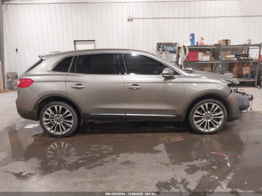 2017 Lincoln Mkx Reserve VIN: 2LMPJ8LRXHBL49147 Lot: 43830294