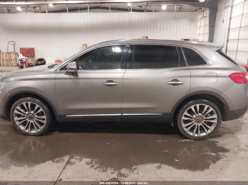 2017 Lincoln Mkx Reserve VIN: 2LMPJ8LRXHBL49147 Lot: 43830294