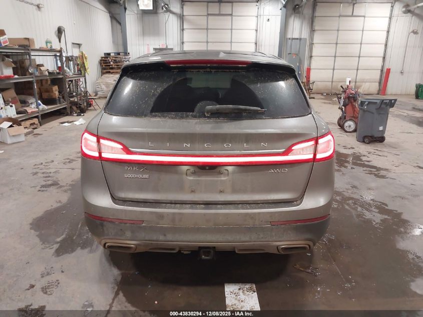2017 Lincoln Mkx Reserve VIN: 2LMPJ8LRXHBL49147 Lot: 43830294