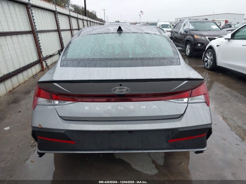 2025 Hyundai Elantra Sel Sport VIN: KMHLM4DG4SU977276 Lot: 43830304