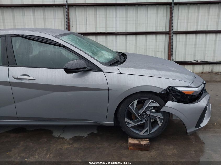 2025 Hyundai Elantra Sel Sport VIN: KMHLM4DG4SU977276 Lot: 43830304