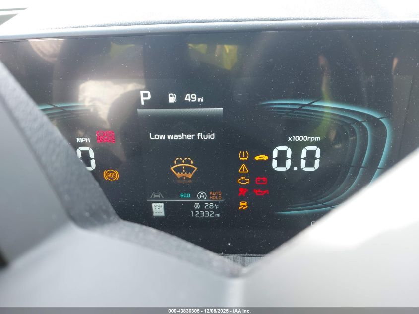 2025 Kia Telluride Ex VIN: 5XYP3DGC2SG632735 Lot: 43830305