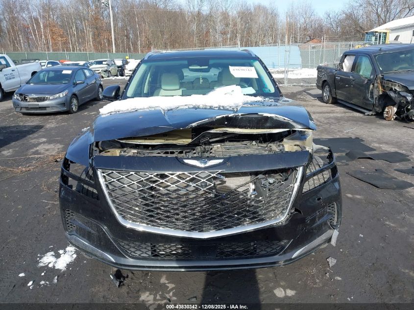 2023 Genesis Gv80 2.5T Awd VIN: KMUHBDSB7PU108635 Lot: 43830342