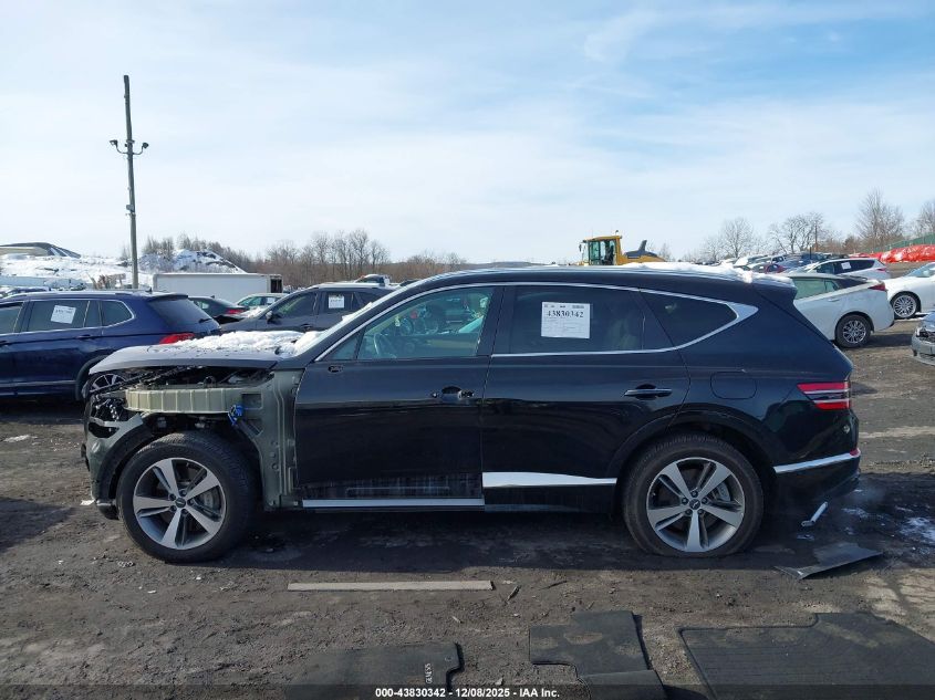 2023 Genesis Gv80 2.5T Awd VIN: KMUHBDSB7PU108635 Lot: 43830342