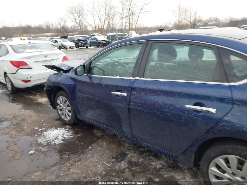 2016 Nissan Sentra S VIN: 3N1AB7AP2GY220603 Lot: 43830366