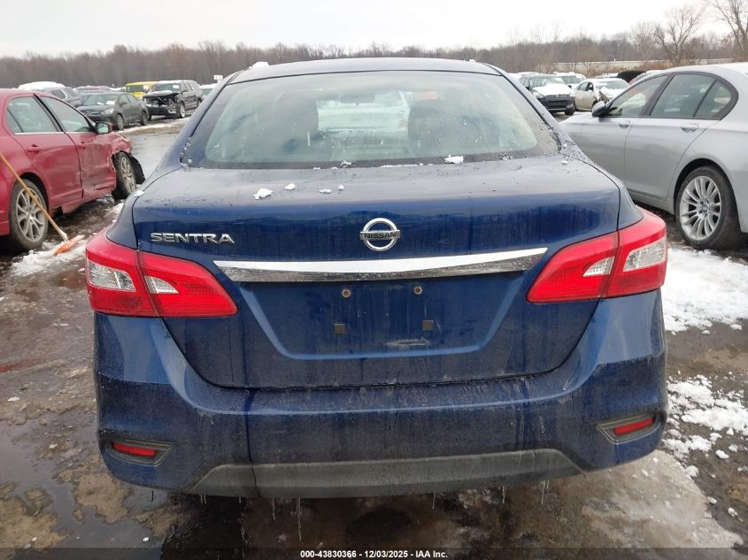 2016 Nissan Sentra S VIN: 3N1AB7AP2GY220603 Lot: 43830366