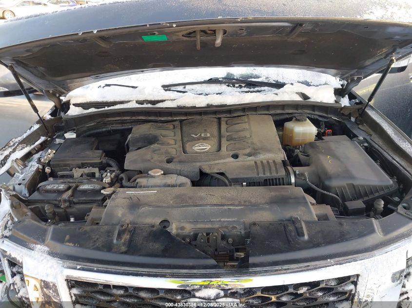 2020 Nissan Armada Sv 4Wd VIN: JN8AY2NCXLX516300 Lot: 43830386