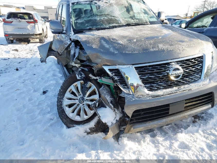 2020 Nissan Armada Sv 4Wd VIN: JN8AY2NCXLX516300 Lot: 43830386