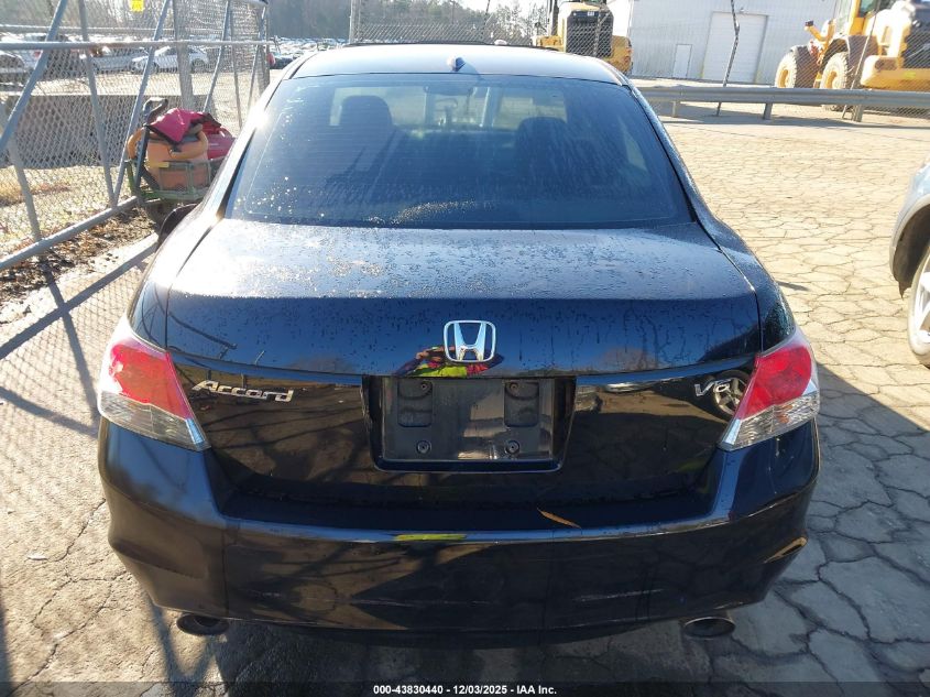 2008 Honda Accord 3.5 Ex-L VIN: 1HGCP36818A073666 Lot: 43830440