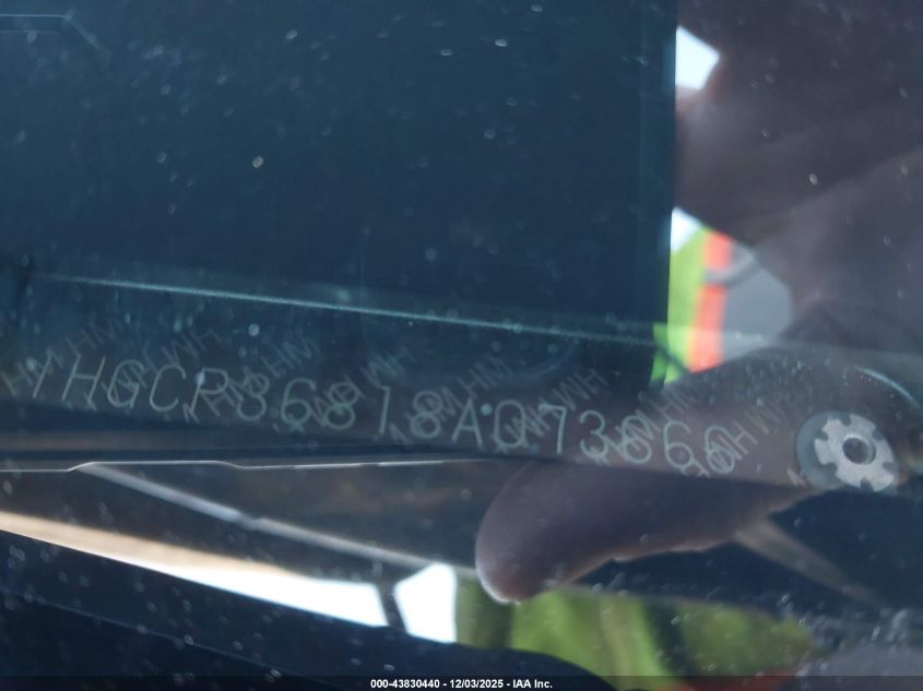 2008 Honda Accord 3.5 Ex-L VIN: 1HGCP36818A073666 Lot: 43830440