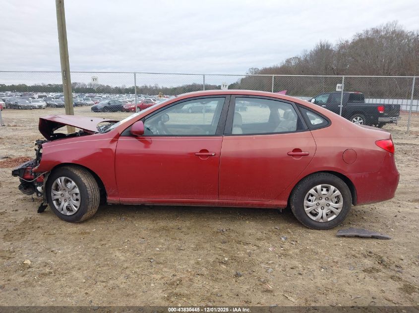 2009 Hyundai Elantra Gls VIN: KMHDU46D09U700593 Lot: 43830445