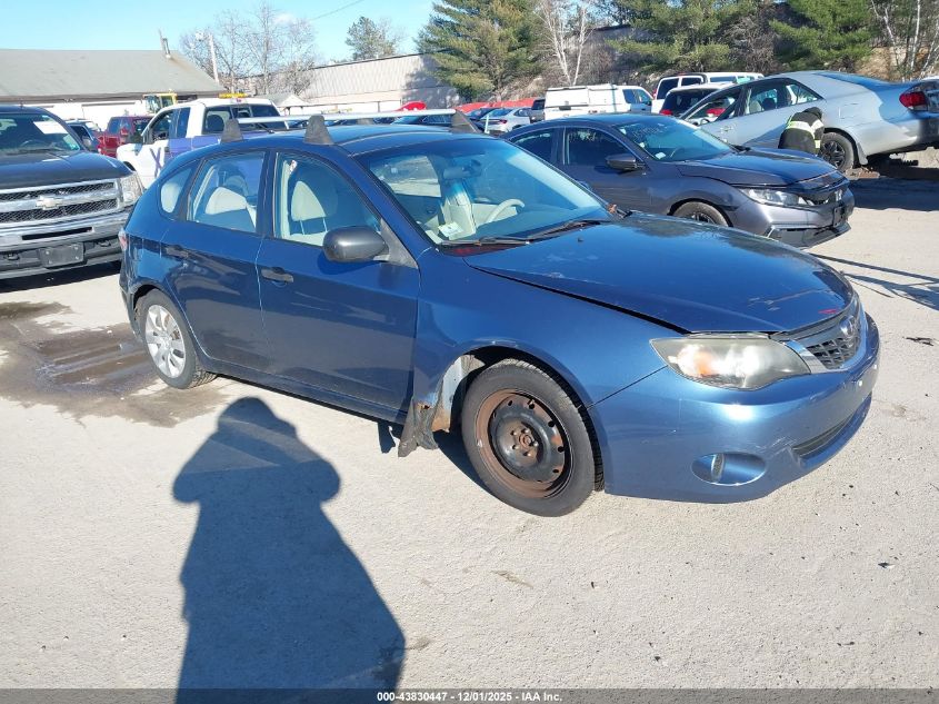 2008 Subaru Impreza 2.5I