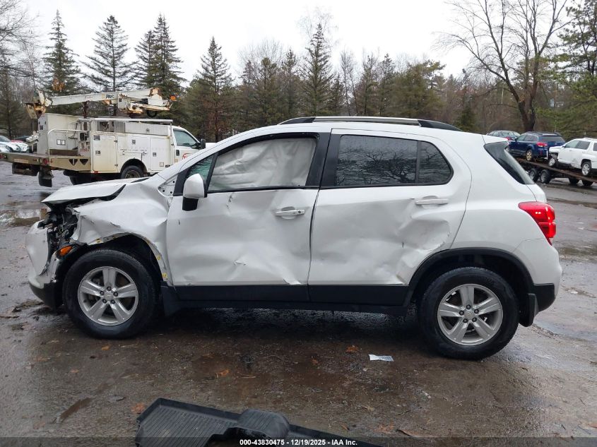 2022 Chevrolet Trax Awd Lt VIN: KL7CJPSM5NB533120 Lot: 43830475