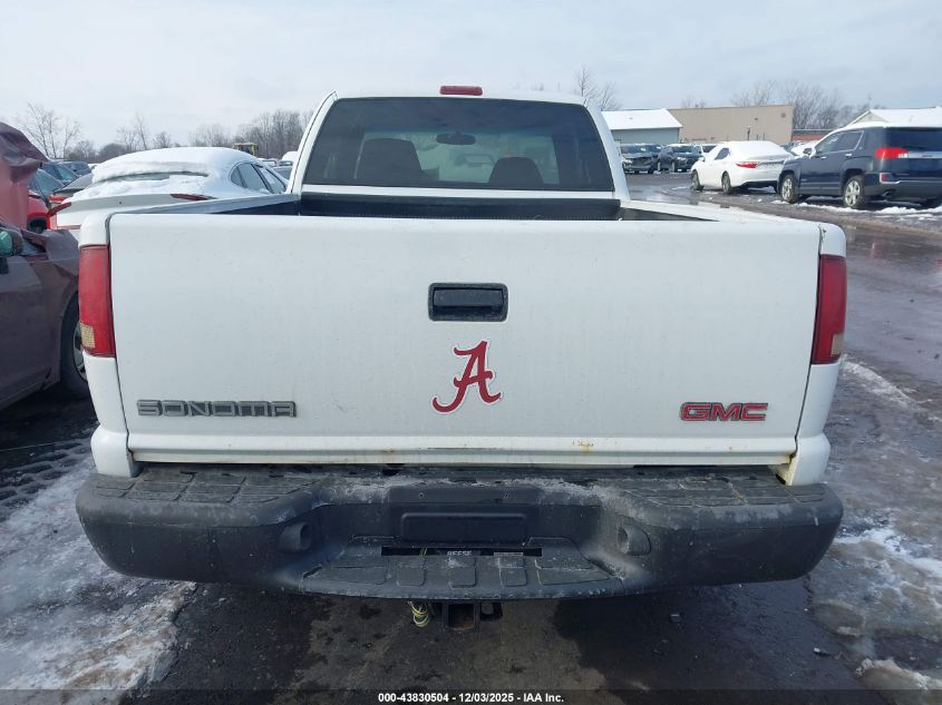 2002 GMC Sonoma Sls VIN: 1GTDT19W128230222 Lot: 43830504